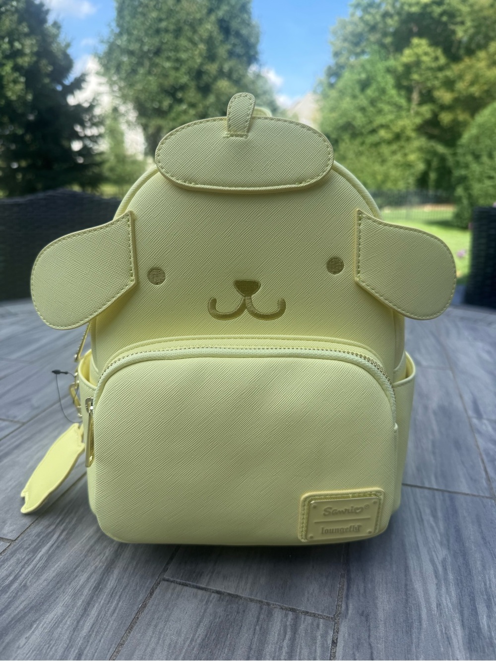 Sanrio Pompompurin Pastel Yellow Kids Mini Backpack